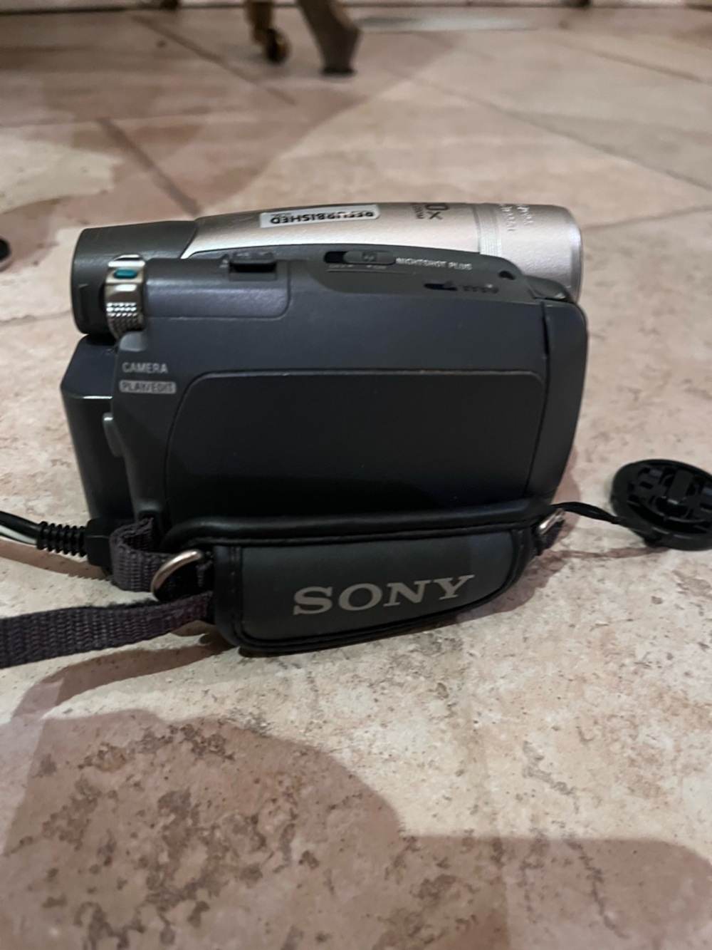 Sony Handycam Camcorder for parts Ricoh camera Polaroid blank tapes new and used - Picture 8 of 9